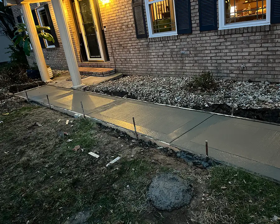 Armstrong Flatwork - Concrete services, Concrete sidewalk, past projects - Belleville, IL