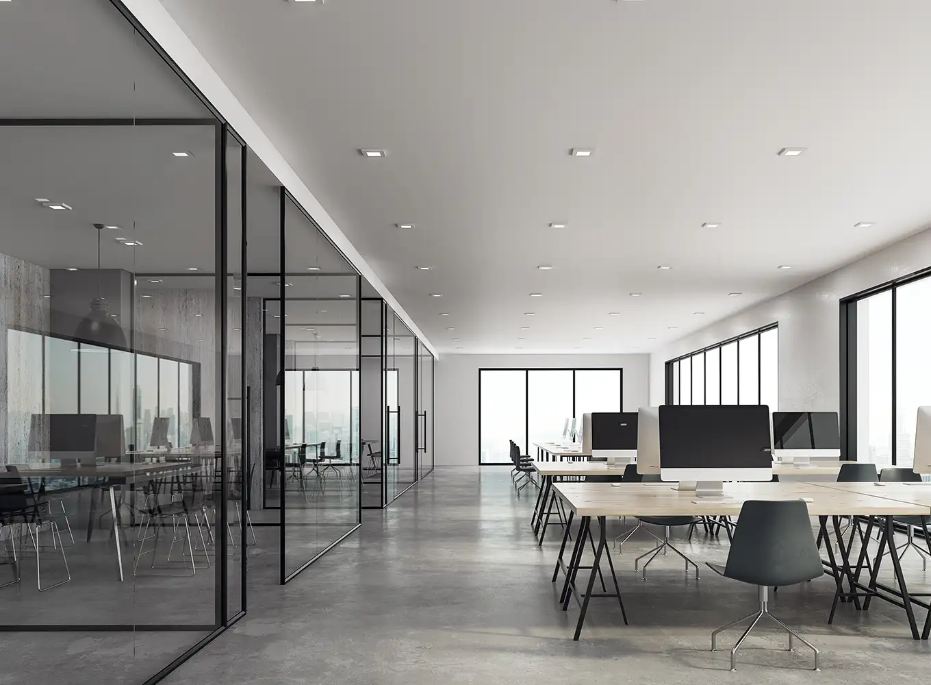 Armstrong Flatwork - O'Fallon/Shiloh IL - Concrete Office Flooring Services